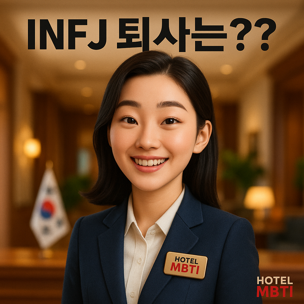 호텔에서 INFJ가 퇴사할 때 가장 현명한 전략 분석 ✨