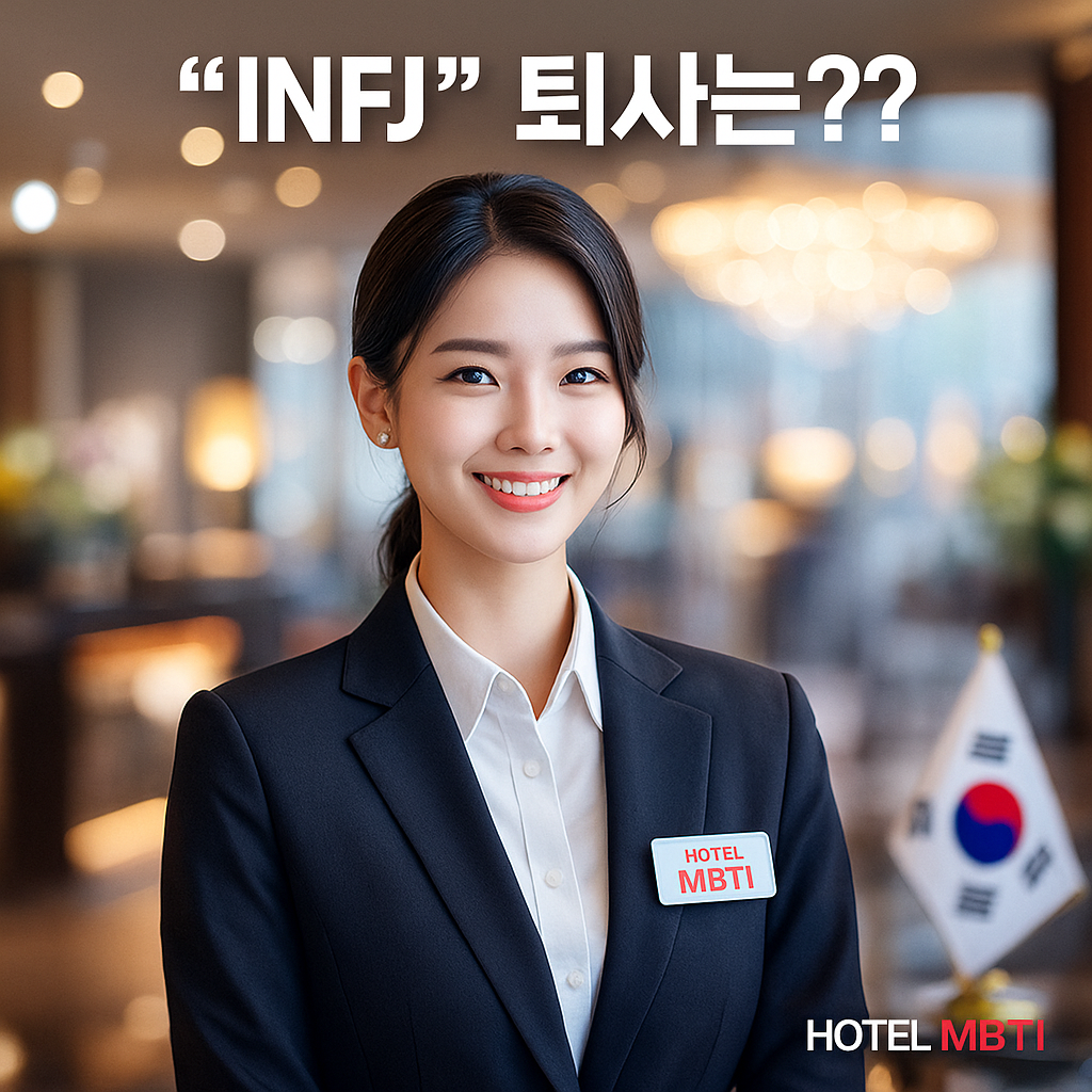 호텔에서 INFJ가 퇴사할 때 가장 현명한 전략 분석 ✨
