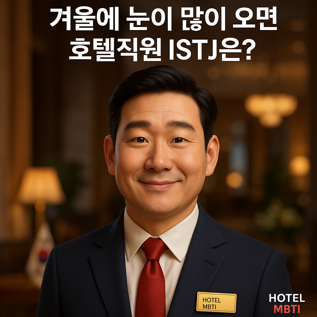 🏨'ISTJ'–겨울에 눈이 많이 오면?❄️