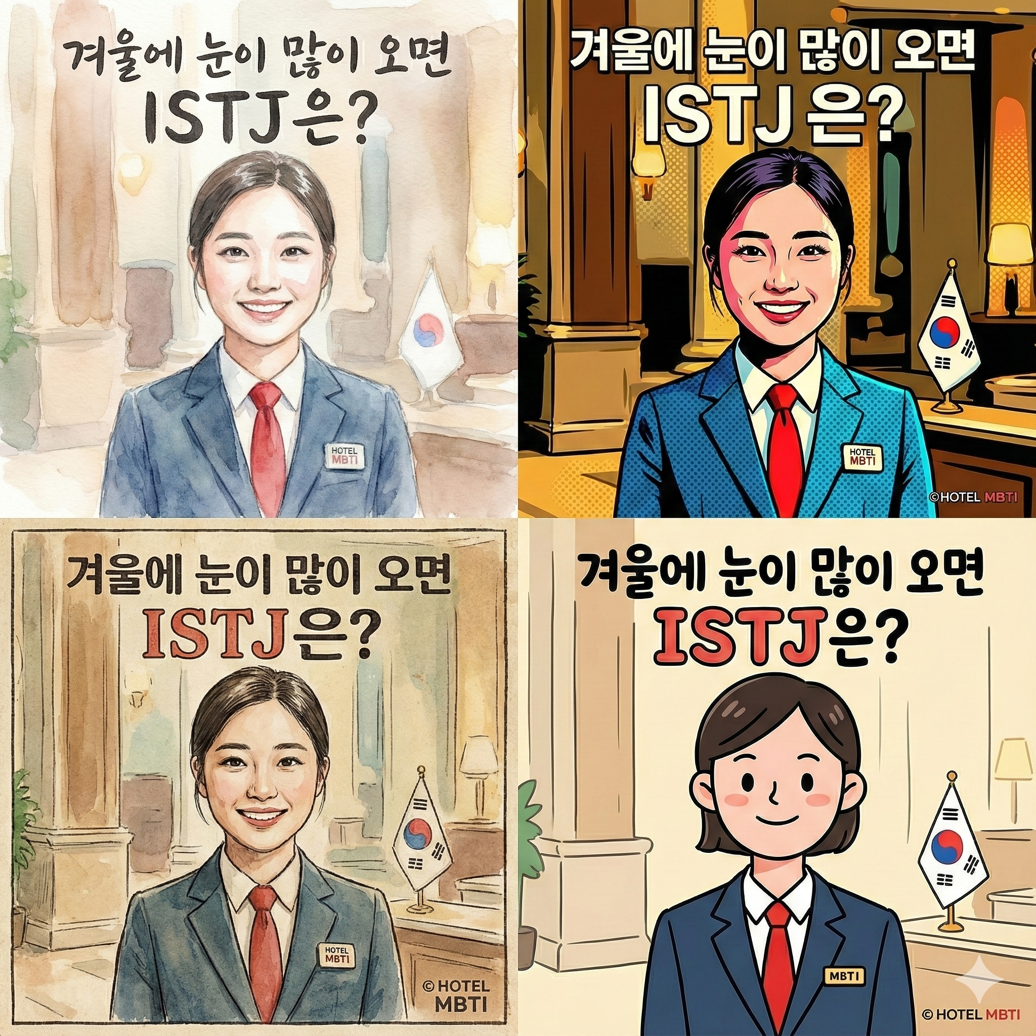 🏨'ISTJ'–겨울에 눈이 많이 오면?❄️