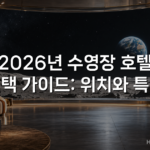 2026년 수영장 호텔 선택 가이드: 위치와 특징