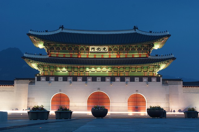 서울 도심 호텔 로비 모습