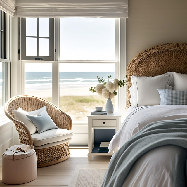 Decorative pillows and artwork in hotel room