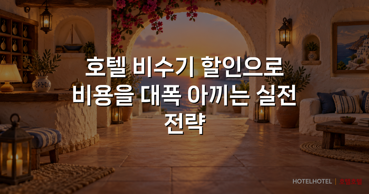 호텔 비수기 할인으로 비용을 대폭 아끼는 실전 전략 호텔 비수기 할인으로 비용을 대폭 아끼는 실전 전략
